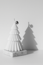 ALBERELLO NATALIZIO A TRIANGOLI