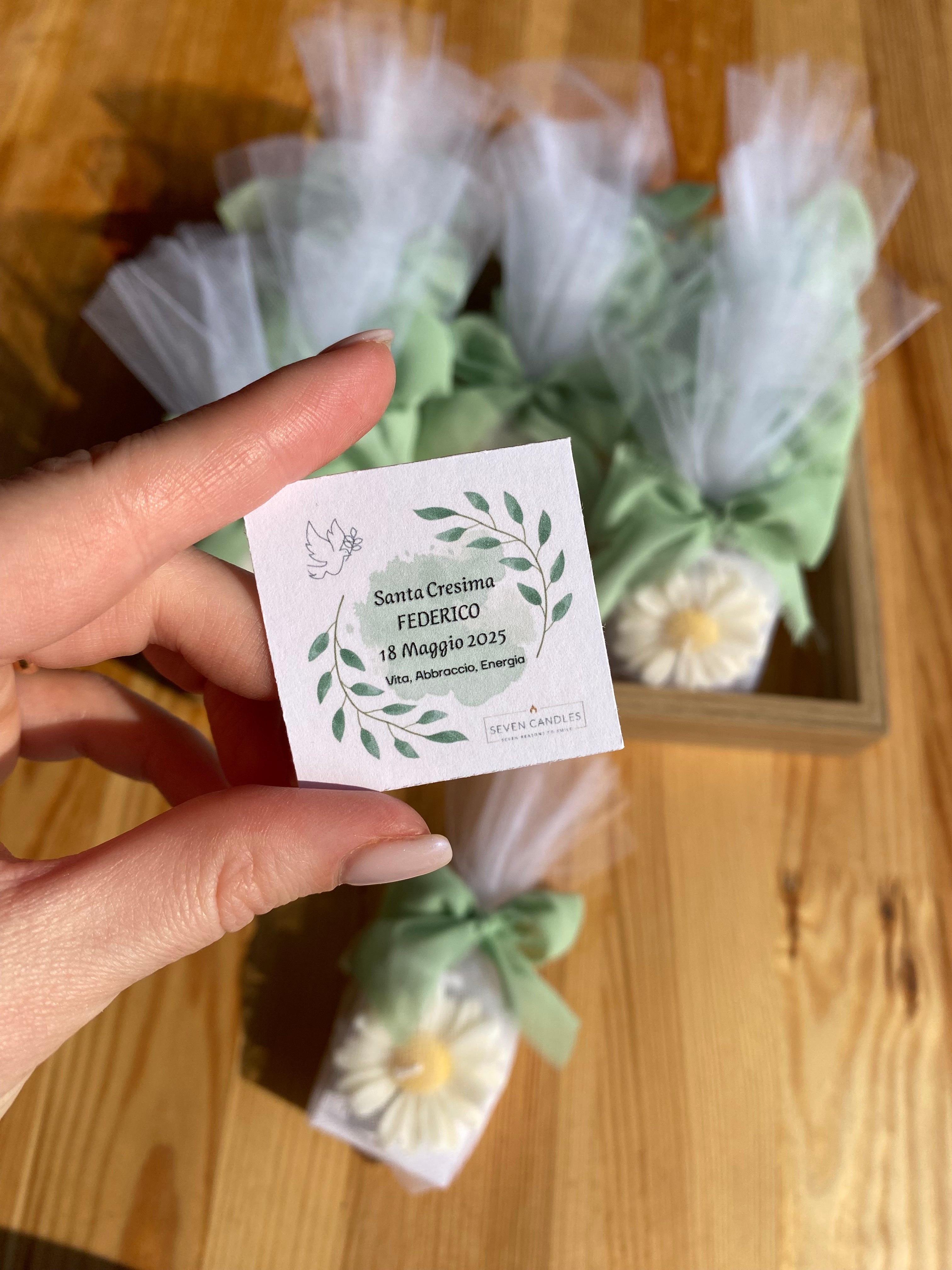 CANDELA O PROFUMA CASSETTO MARGHERITA